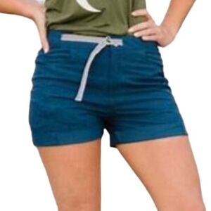 ZYIA Active Outdoor Blue Shorts | EUC | High Rise | Stretch | Belted